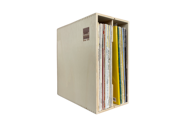 Knosti Archifix Box Woodline aus Holz zur Aufbewahrung von Schallplatten