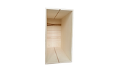 Knosti Archifix Box Woodline aus Holz zur Aufbewahrung von Schallplatten-ohne Trennwand