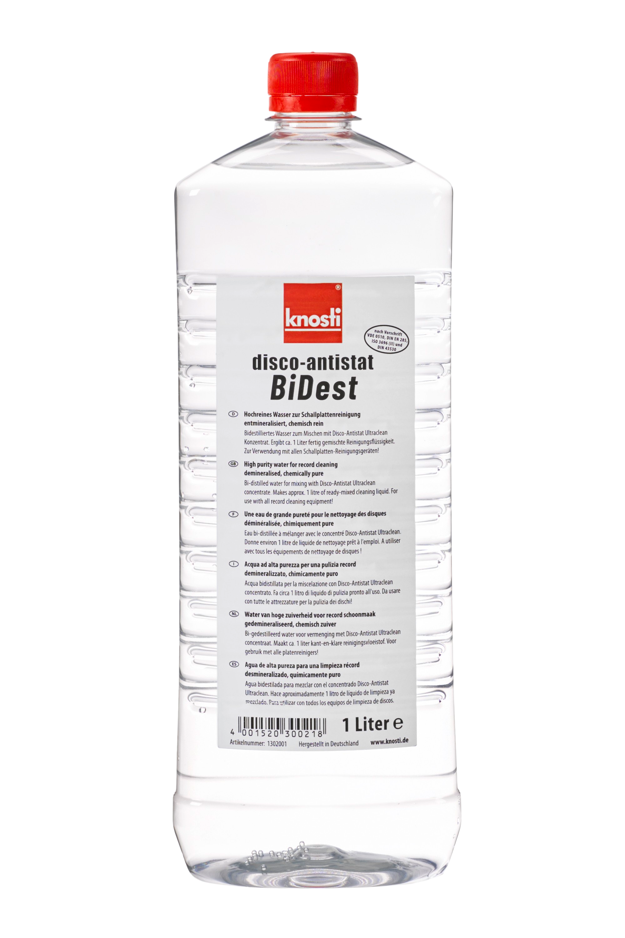 Disco antistat BiDest, 1 liter