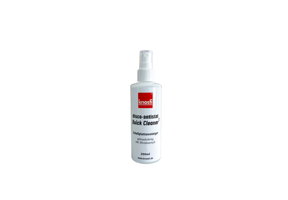 Disco-Antistat Quick Cleaner Spray für die schnelle Schallplattenreinigung