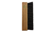 Quick Care Brush – Schallplattenbürste – Holzgriff & Ziegenhaar für schonende, antistatische Trockenreinigung-braun