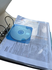 Die ultraflache Schutzhülle für DVDs und CDs_in einem Ordner_Medienaufbewarung