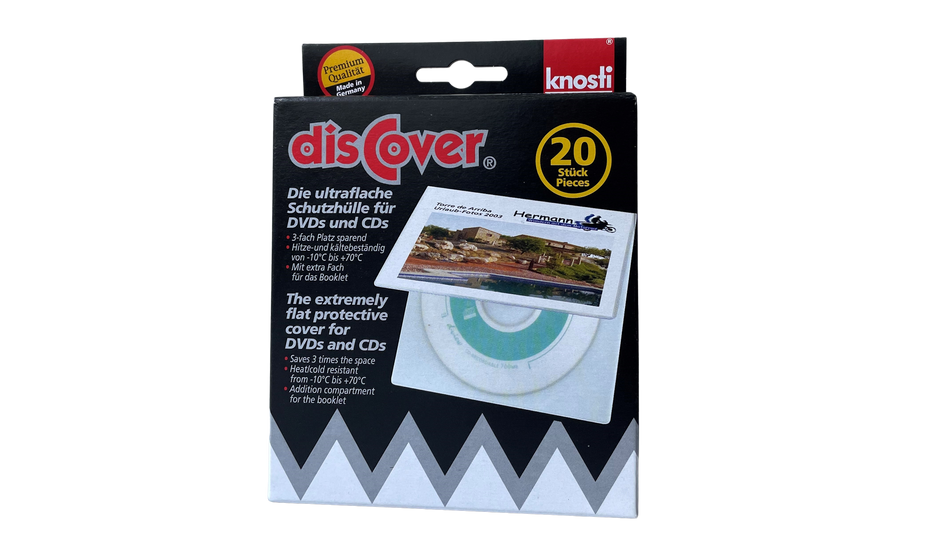 CD-Hülle, disCover®, 20er Pack