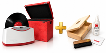 Disco-Antistat Ultrasonic 2.0 anniversary edition + FREE Vinyl Care Box Woodline