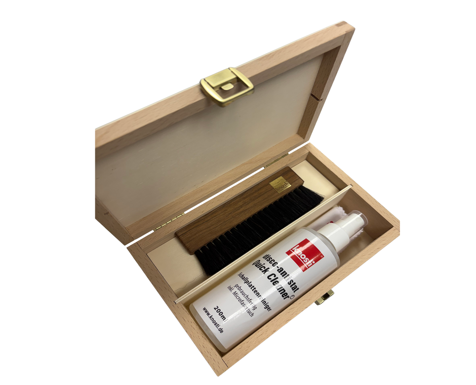 Vinyl Care Box Woodline