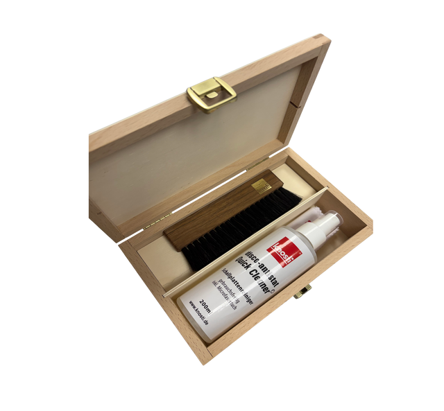 Vinyl Care Box Woodline