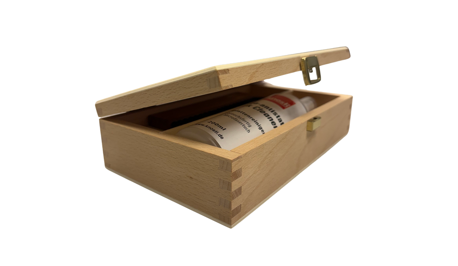 Vinyl Care Box Woodline