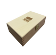 Vinyl Care Box aus Holz_geschlossen_hell_schnelle Schallplattenpflege