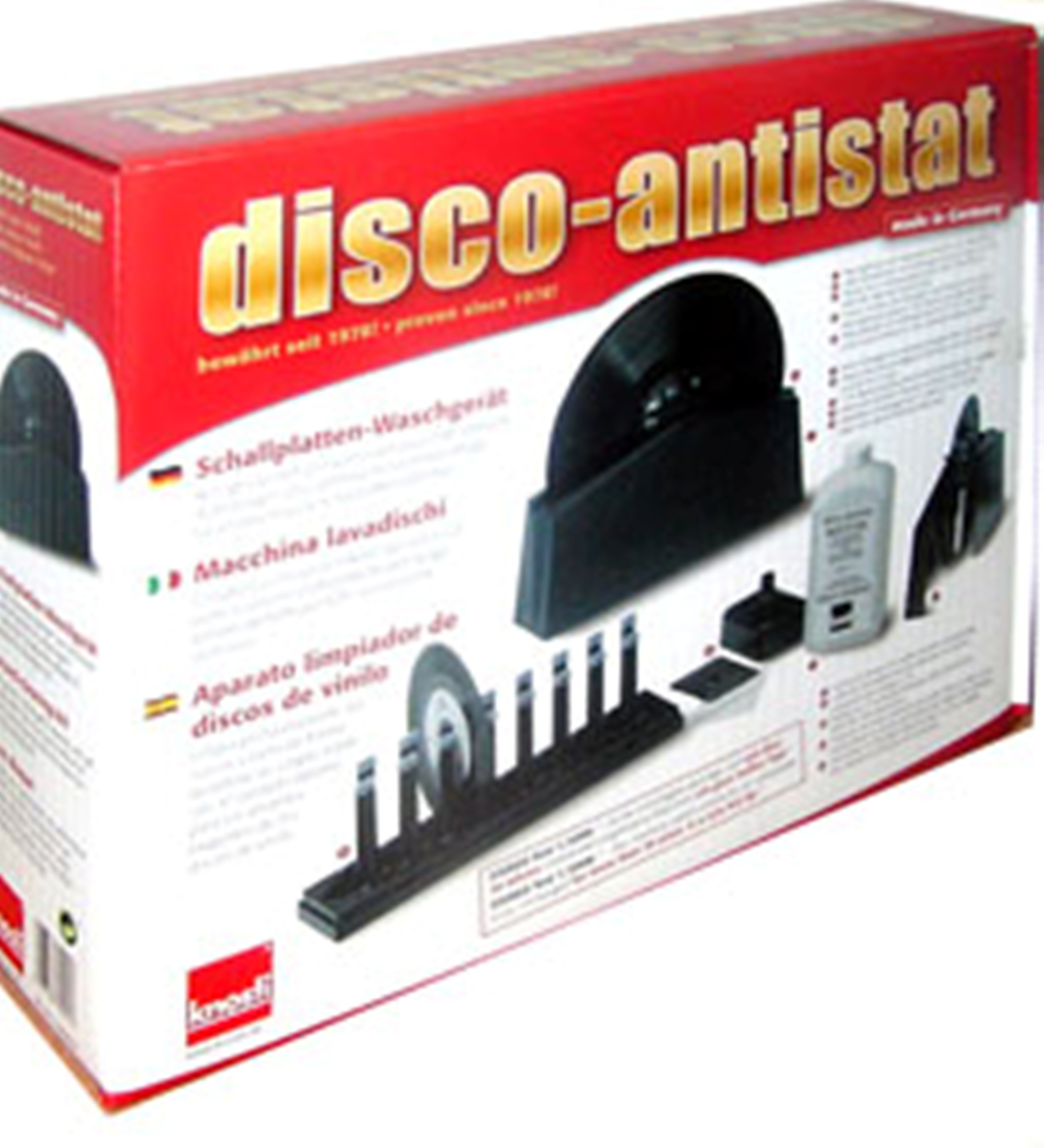 Knosti 1300001 Disco-Antistat-Schallplattenwaschmaschine 